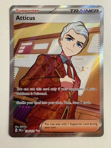 Pokemon Atticus Prismatic Evolutions 134/131