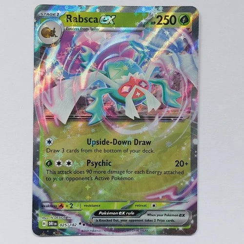 Pokemon Rabsca EX Destined Rivals 025/182