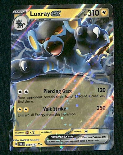 Pokemon Luxray EX Twilight Masquerade 068/167