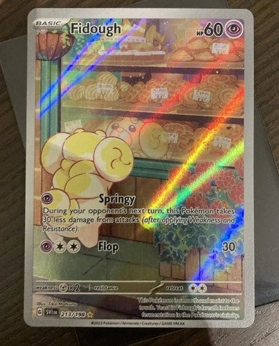 Pokemon Fidough Scarlet & Violet 213/198 Special Illustration Rare