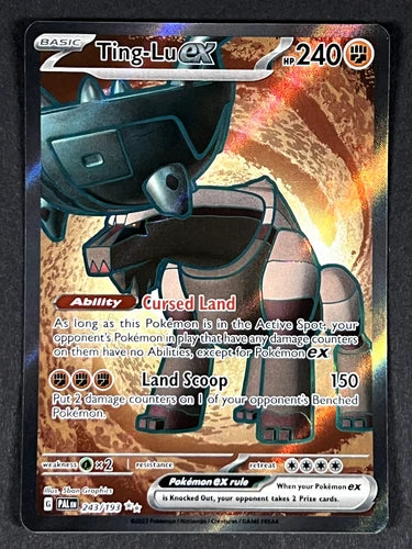 Pokemon Ting-Lu EX Paldea Evolved 243/193 Trading Card