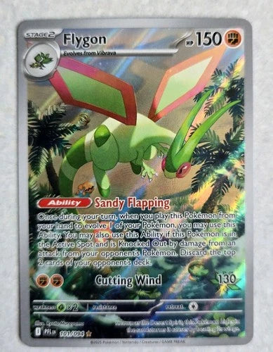 Pokemon Flygon Phantasmal Flames 101/094 Trading Card