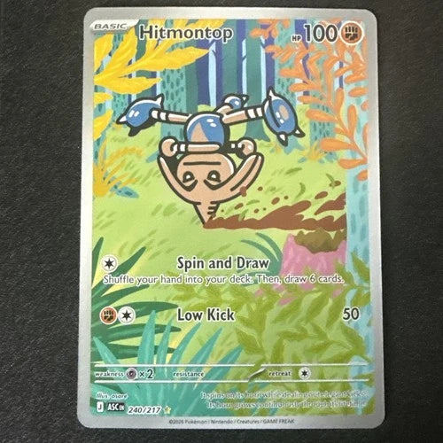 Pokemon Hitmontop Ascended Heroes 240/217 Trading Card