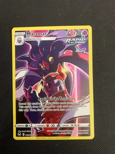 Pokemon Malamar Silver Tempest Trainer Gallery TG06/TG30 Trading Card
