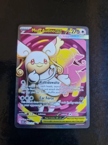 Pokemon Mega Audino EX Ascended Heroes 253/217 Trading Card
