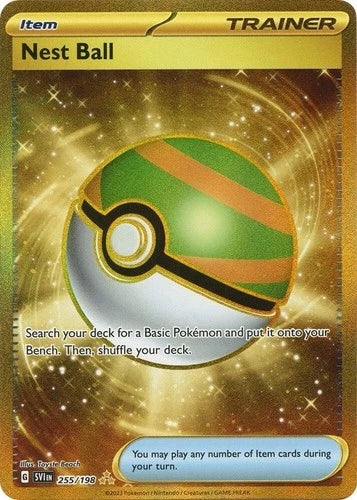 Pokemon Nest Ball Scarlet & Violet 255/198 Trading Card