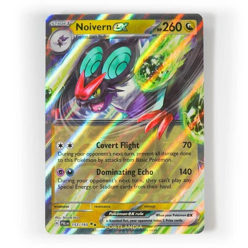 Pokemon Noivern ex Paldea Evolved 153/193 Double Rare