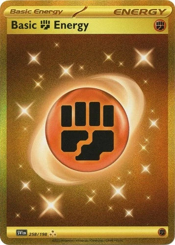 Pokemon Basic Fighting Energy Scarlet & Violet 258/198 Trading Card