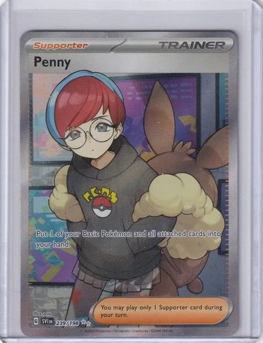 Pokemon Penny Scarlet & Violet 239/198 Trading Card