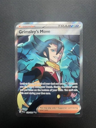 Pokemon Grimsley's Move Phantasmal Flames 120/094 Trading Card