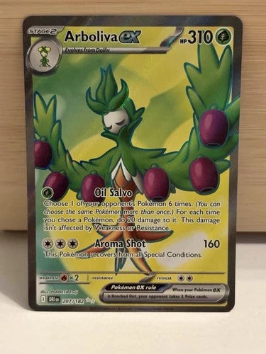 Pokemon Arboliva ex Destined Rivals 207/182 Trading Card