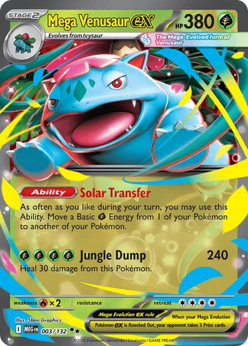 Pokemon Venusaur Mega Evolution 003/132