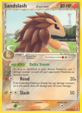 Sandslash δ 27/113 Pokémon EX Delta Species (2005) English card — catalogue reference