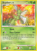 Scyther 46/100 Pokémon Majestic Dawn (2008) English card — catalogue reference