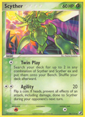Scyther 46/115 Pokémon EX Unseen Forces (2005) English card — catalogue reference