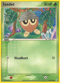 Seedot 60/100 Pokémon EX Crystal Guardians (2006) English card — catalogue reference