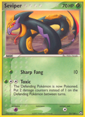 Seviper 23/108 Pokémon EX Power Keepers (2007) English card — catalogue reference