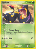 Seviper 32/110 Pokémon EX Holon Phantoms (2006) English card — catalogue reference