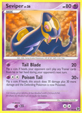 Seviper 52/106 Pokémon Great Encounters (2008) English card — catalogue reference