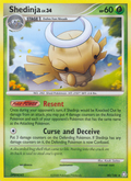 Shedinja 40/146 Pokémon Legends Awakened (2008) English card — catalogue reference