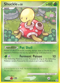 Shuckle 109/132 Pokémon Secret Wonders (2007) English card — catalogue reference