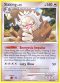 Slaking 34/123 Pokémon Mysterious Treasures (2007) English card — catalogue reference