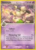 Smeargle δ 39/101 Pokémon EX Dragon Frontiers (2006) English card — catalogue reference