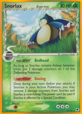 Snorlax δ 10/101 Pokémon EX Dragon Frontiers (2006) English card — catalogue reference