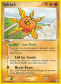Solrock 25/92 Pokémon EX Legend Maker (2006) English card — catalogue reference
