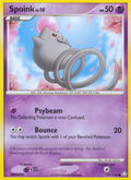 Spoink 121/146 Pokémon Legends Awakened (2008) English card — catalogue reference
