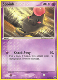 Spoink 65/106 Pokémon EX Emerald (2005) English card — catalogue reference