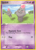 Spoink 76/107 Pokémon EX Deoxys (2005) English card — catalogue reference