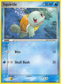 Squirtle 63/100 Pokémon EX Crystal Guardians (2006) English card — catalogue reference