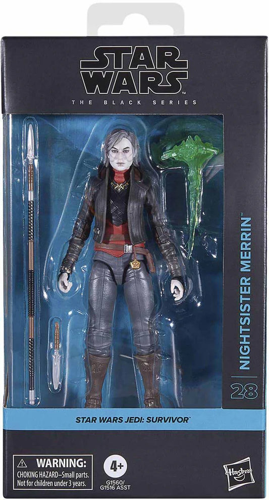 Star Wars The Black Series Nightshifter Merrin action figure packaging