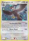 Staraptor 16/130 Pokémon Diamond & Pearl (2007) English card — catalogue reference