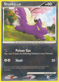Stunky 76/100 Pokémon Majestic Dawn (2008) English card — catalogue reference