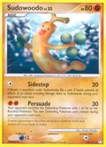 Sudowoodo 35/123 Pokémon Mysterious Treasures (2007) English card — catalogue reference