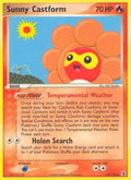Sunny Castform 31/113 Pokémon EX Delta Species (2005) English card — catalogue reference