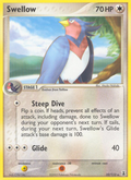 Swellow 32/113 Pokémon EX Delta Species (2005) English card — catalogue reference