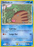 Swinub 123/146 Pokémon Legends Awakened (2008) English card — catalogue reference