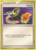 Switch 102/113 Pokémon EX Delta Species (2005) English card — catalogue reference