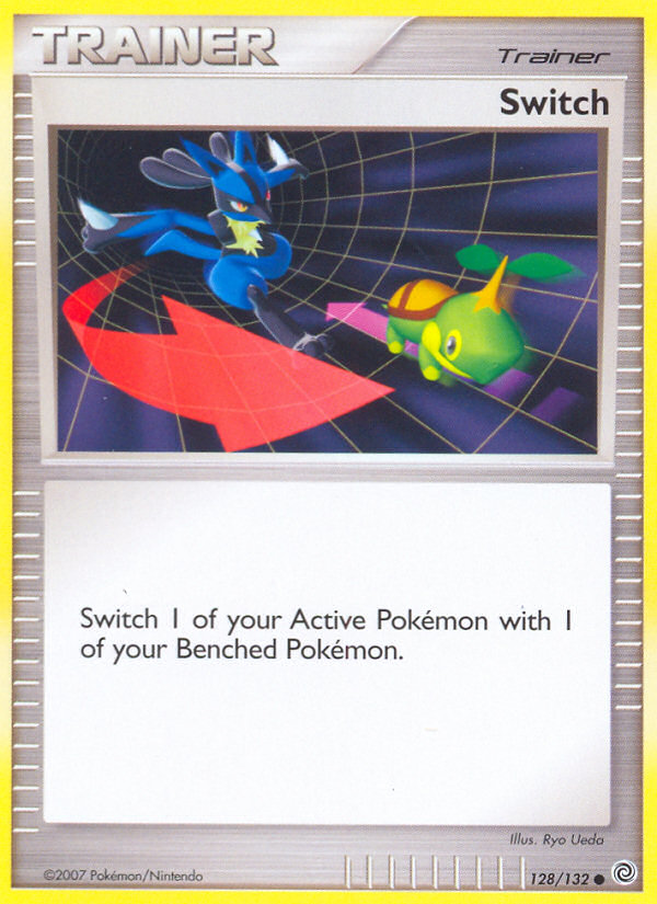 Switch 128/132 Pokémon Secret Wonders (2007) English card — catalogue reference