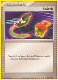 Switch 83/101 Pokémon EX Dragon Frontiers (2006) English card — catalogue reference