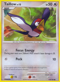Taillow 124/146 Pokémon Legends Awakened (2008) English card — catalogue reference