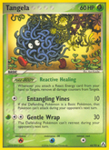 Tangela 44/92 Pokémon EX Legend Maker (2006) English card — catalogue reference