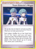 Team Galactic's Wager 115/123 Pokémon Mysterious Treasures (2007) English card — catalogue reference