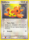 Teddiursa 77/115 Pokémon EX Unseen Forces (2005) English card — catalogue reference