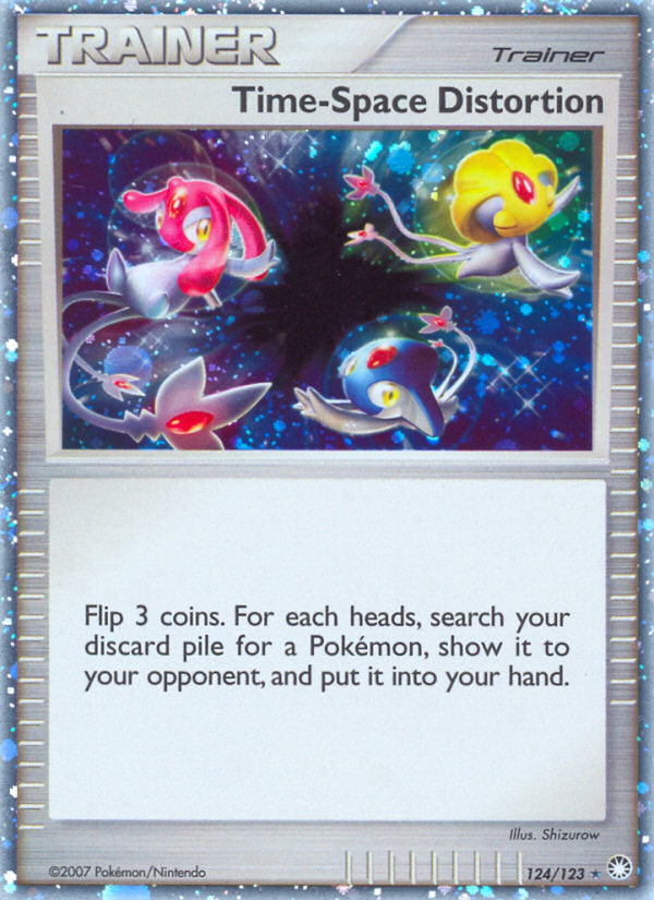 Time-Space Distortion 124/123 Pokémon Mysterious Treasures (2007) English card — catalogue reference