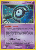 Unown C C/28 Pokémon EX Unseen Forces (2005) English card — catalogue reference