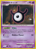 Unown [W] 80/146 Pokémon Legends Awakened (2008) English card — catalogue reference